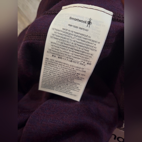 SmartWool Classic Thermal Base Layer Pants - 100% Merino Wool - Picture 4 of 7